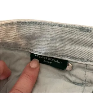 Lauren Ralph Lauren Jeans Blue Gray High Rise Premier Straight Ankle sz 10 thumbnail 11