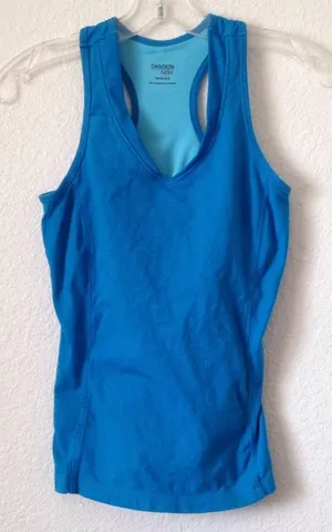 FINAL MARKDOWN Ladies' Danskin Now Racerback Workout Top xs thumbnail 1