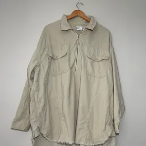 Aerie Offline Corduroy Quarter Zip Shacket thumbnail 2