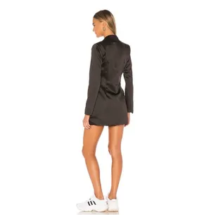 superdown Revolve  Miley black saying oversized blazer dress thumbnail 3