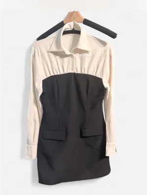 Commence Two-Tone Mini Dress thumbnail 3