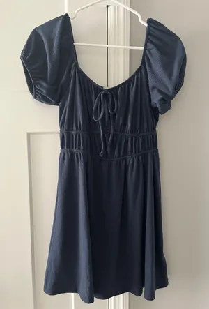 Francesca's Navy Blue Dress thumbnail 1