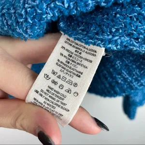Free People Edessa Blue Balloon Sleeve Sweater Slouchy Sz XS Boho thumbnail 11
