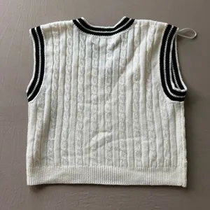 Sugar Moon cable knit sweater vest thumbnail 2