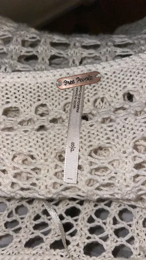 Free People Annabelle Crochet Knit Sweater thumbnail 8