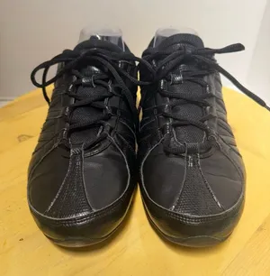 Nike Musique IV Women’s Black Leather Dance Cheer Zumba Fitness Shoes 10.5 thumbnail 1