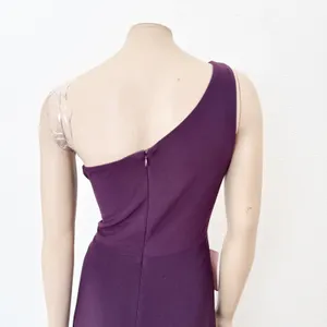 [BHLDN] Brixen Purple Plum One Shoulder Side Slit Knotted Formal Dress NWT Sz 12 thumbnail 5