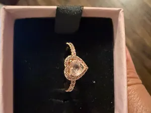Pandora Ring Heart Rose Gold thumbnail 2