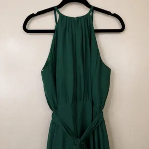 NEW JJ's House Vadele Peacock Bow Ruffle Chiffon Asymmetrical Cocktail Dress thumbnail 6
