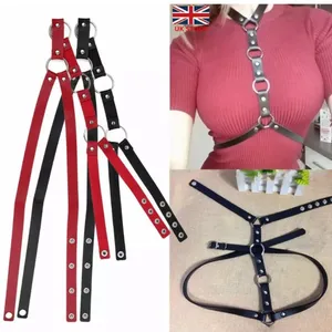 Punk Steampunk O Ring Harness Belt Festival New thumbnail 8