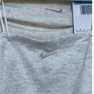 Nike Cami and Shrug Set Womens Size M Grey New Ribbed Logo HJ1299-051 thumbnail 2