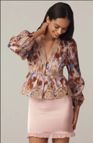 Anthropologie Blouse Small thumbnail 1