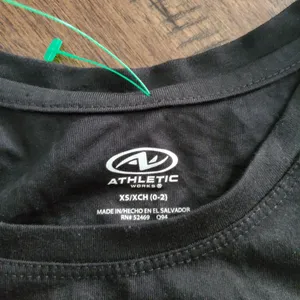 Wild Fable Athletic set size xs black tank by Athletic works and small biker shorts by wild thumbnail 3