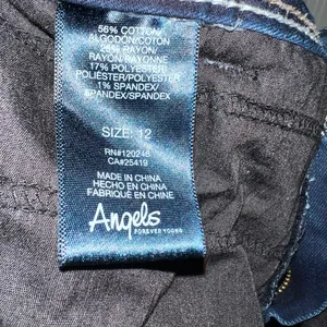 ANGELS Curvy Skinny 5‎ Pockets Jeans size 12 thumbnail 6