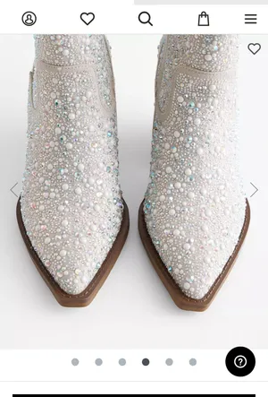 Bedazzled Booties Size 10 thumbnail 4