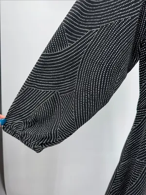 Madewell Geo Dot Print Balloon Sleeve Georgette Midi Dress M Whimsigoth feminine flowy thumbnail 8