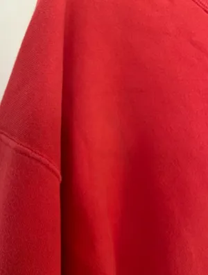 Daily Drills Sweatshirt Baggy Oversized Crewneck Red Unisex XS/S thumbnail 4