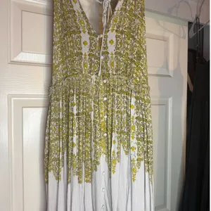 Free People Eloise Mini Dress – Boho Floral Festival Style | Size Large thumbnail 9