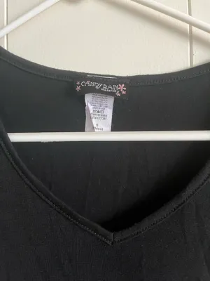 Candy Rain Maternity Black rhinestone Crane with diaper top with rhinestone - Size S thumbnail 2