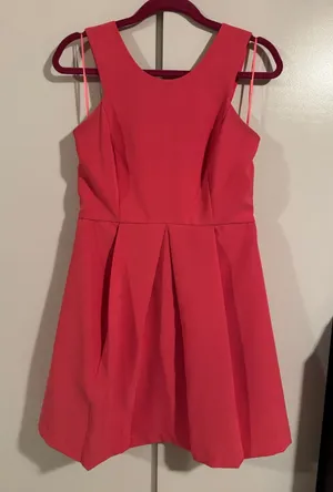 Adelyn Rae Fit-and-Flare Dress thumbnail 1