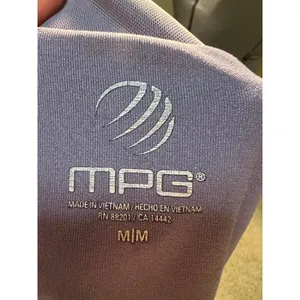 MPG Women's Size Medium Marled Performance Dress Purple Black V-Neck Sleeveless thumbnail 12