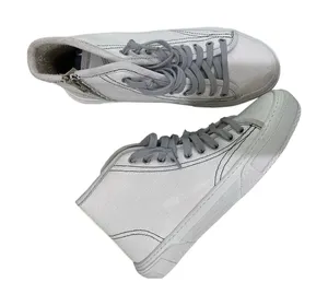 P448 Sally High Top Sneakers Cream‎ Snake Print Leather EU 38 thumbnail 1
