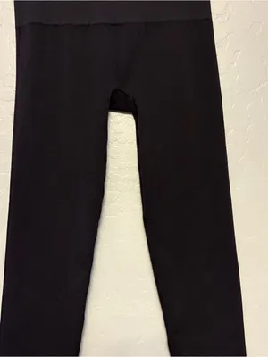 Spanx look at me now seamless leggings in black size large thumbnail 11