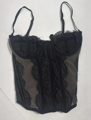 Out From Under Women Fairy Grunge Whimsigoth Festival Babydoll Corset Top Size S thumbnail 1