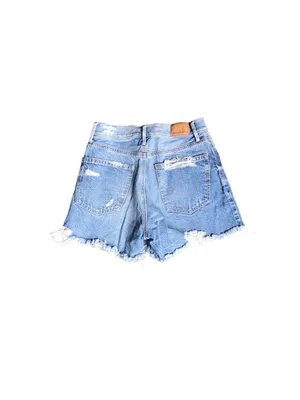 American Eagle Mid Wash 90’s Boyfriend Short thumbnail 4