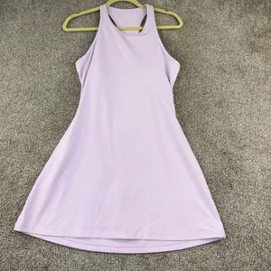 Outdoor Voices Exercise Dress Womens M Lavender Racerback Athletic Tennis Dress thumbnail 4