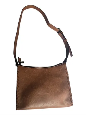 Stylish Tooled‎ Shoulder Crossbody Bag Adustable Strap Intricate Floral Embossed thumbnail 2
