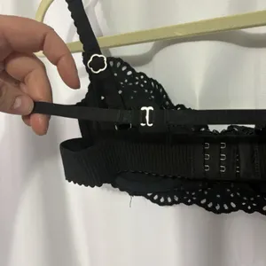 For‎ Love And Lemons Sophie Eyelet Bra Black Romantic Feminine Dainty Small thumbnail 12