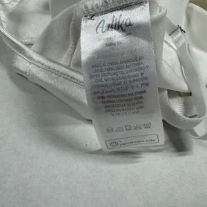 ADIKA White‎ Satin Bodysuit - Size S. thumbnail 10