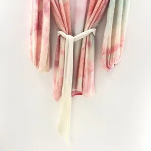 Retrofete‎ Gabrielle Robe Dress in Marble Pink Small thumbnail 5