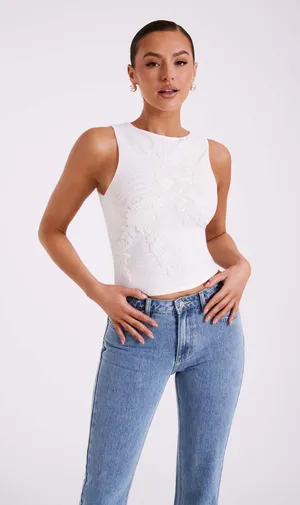 Meshki beaded shirt  thumbnail 1