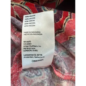 Free People NWT Hibiscus Falling For You Blouse Boho Wrap‎ Top Size M thumbnail 7