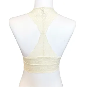 Free People Intimately Gallon Stretch Floral Lace Racer Back Bralette Size Small thumbnail 5