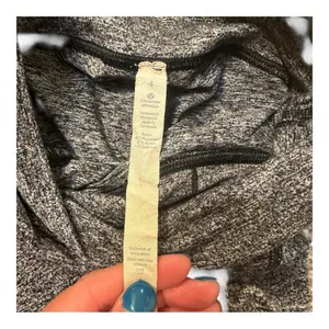 lululemon‎ athletica Wunder Under High Rise Charcoal Leggings Size 4 thumbnail 4