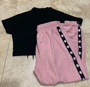 Shein Tee & Daisy Jogger Set • size XL thumbnail 1