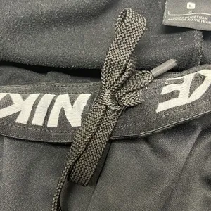 Nike Drifit Black Elastic Waistband w/ Drawstrings Running Warmup Pant- Large thumbnail 11