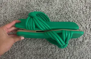 Nordstrom Green Sandals  thumbnail 2