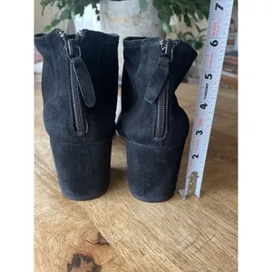 CECELIA New York Women's Midnight Nolton Ankle Boots Black suede 8.5 thumbnail 4