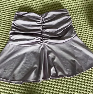 Purple polyester & spandex mini skirt in a S #mini #party thumbnail 1