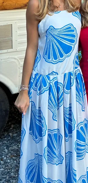 Maxi dress Blue Size M thumbnail 3