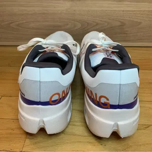 On Cloudsurfer Next Women's Sneakers in White / Flame - Size 12 thumbnail 4