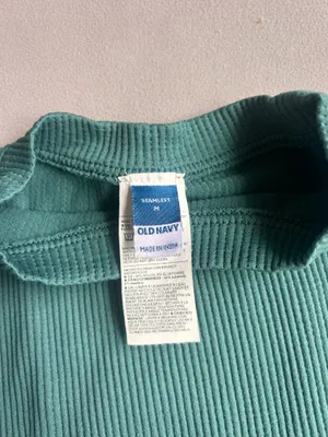 Green old navy baby tee thumbnail 3