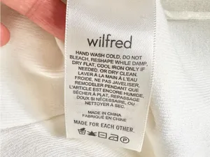 Aritzia Wilfred White Puff Sleeve Square Neck Crop Top thumbnail 6