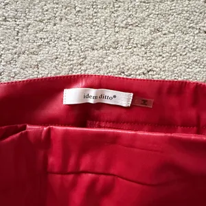 Fancy D Boutique Red Leather Skort thumbnail 4