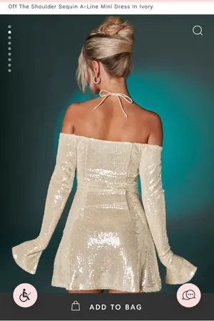 Oh Polly Anais Sequin Dress thumbnail 2