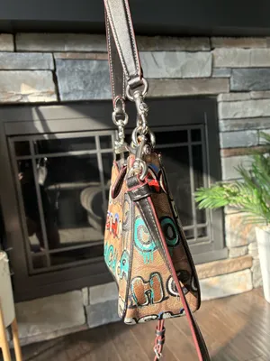 Coach X Mint + Serf Teri Shoulder Crossbody Bag, Graffiti, CM096 thumbnail 4